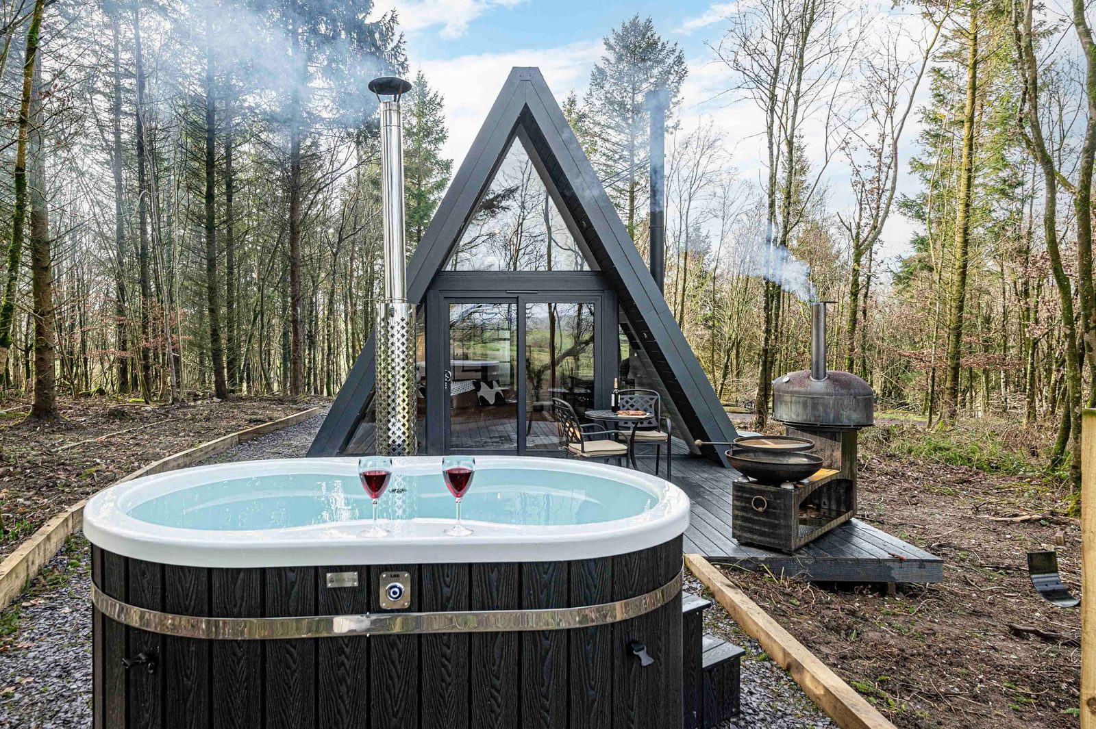 Y Foel Las glamping cabin at Porth Eryri in Eryri (Snowdonia), North Wales